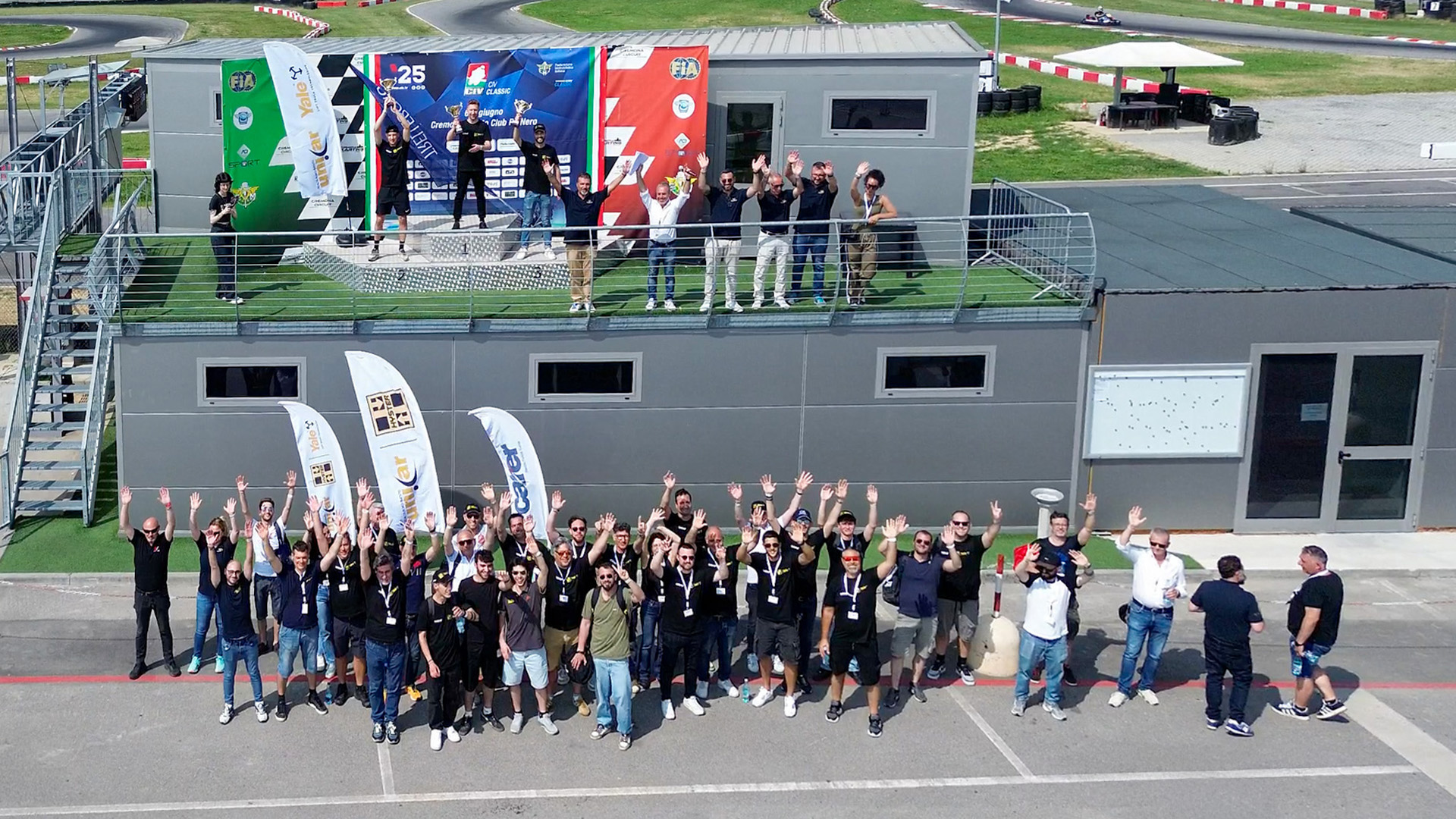 Unicar in pista: quinta edizione dell’evento tra Porsche Experience e Kart Challenge