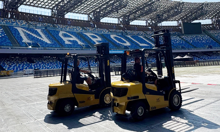 Unicar, New Sami e Yale: energia e logistica per un’estate di grandi concerti a Napoli
