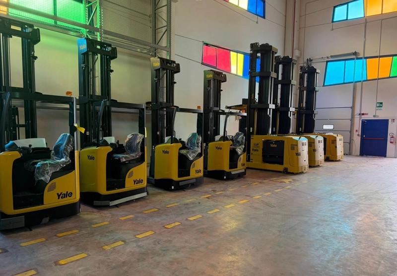 New Sami, concessionario Unicar, firma la flotta Yale per l&rsquo;hub logistico a Nola di Esseci Italia, player GDO 