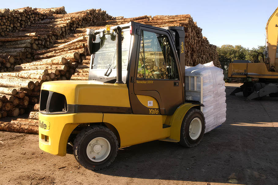 Unicar e Yale: carrelli elevatori e soluzioni per l'industria del legno