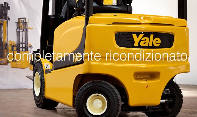 Ricondizionamento carrelli elevatori: come Unicar riporta un mezzo Yale in piena efficienza 