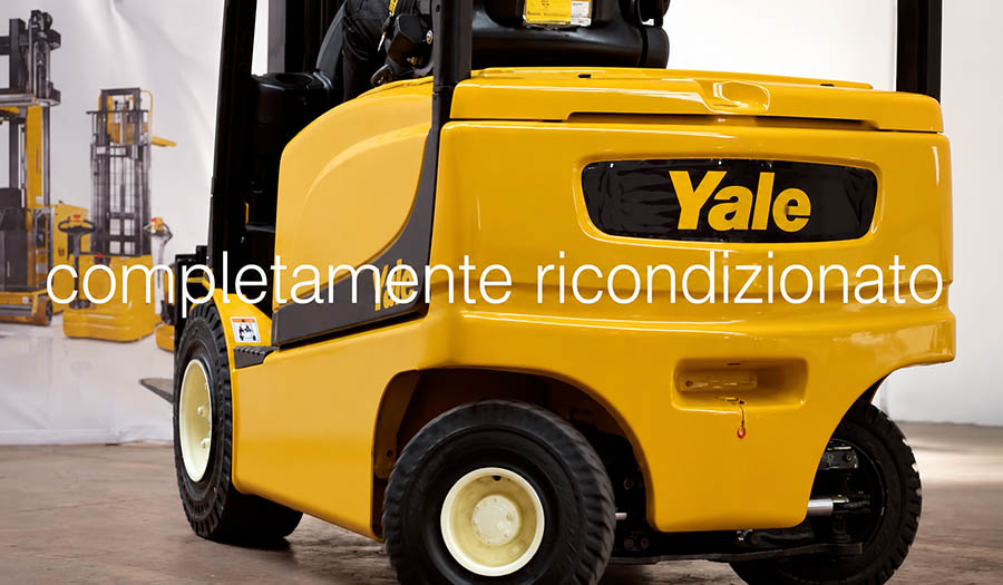 Ricondizionamento carrelli elevatori: come Unicar riporta un mezzo Yale in piena efficienza 