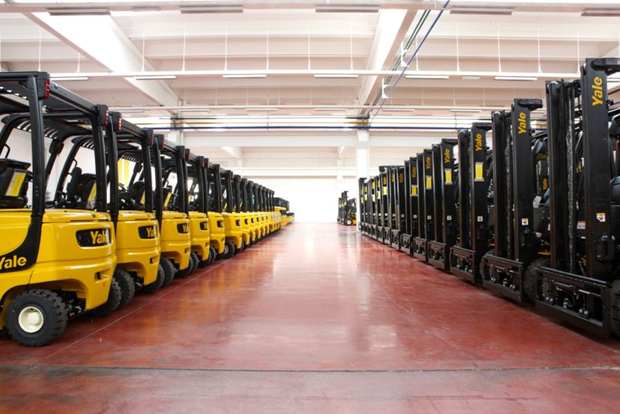 Flotte carrelli elevatori Yale per turni intensivi e discontinui
