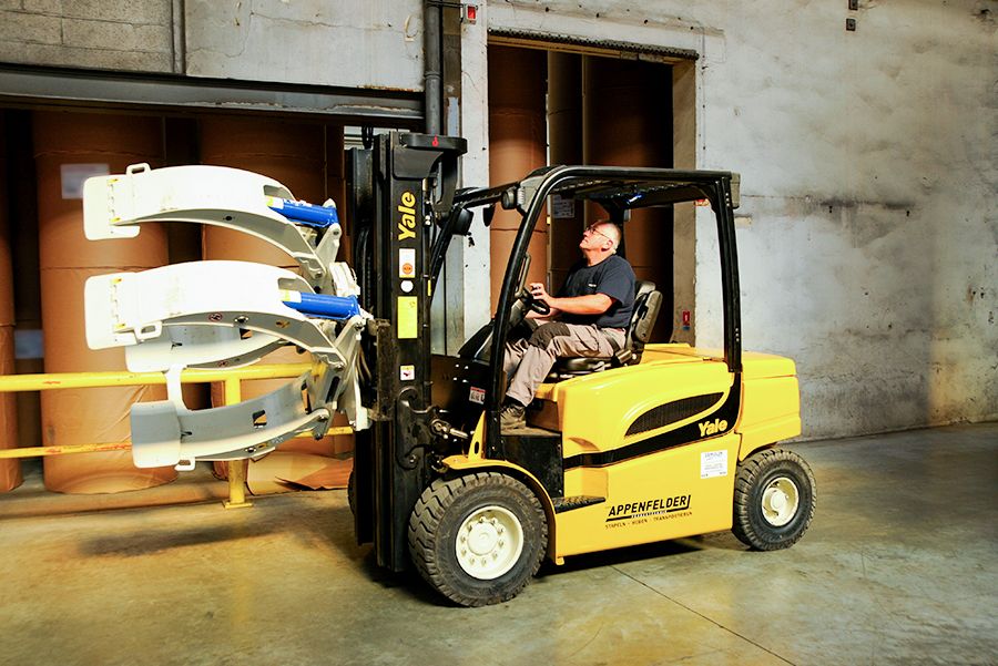 Configurazioni dedicate per le movimentazioni di bobine