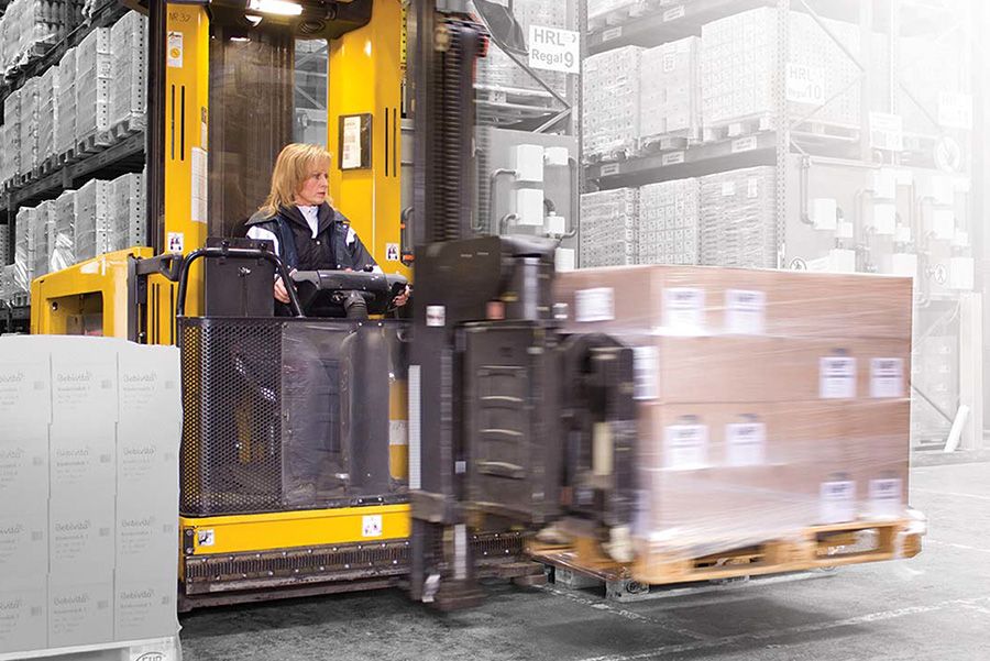 Gamma di mezzi Yale per operare su più turni