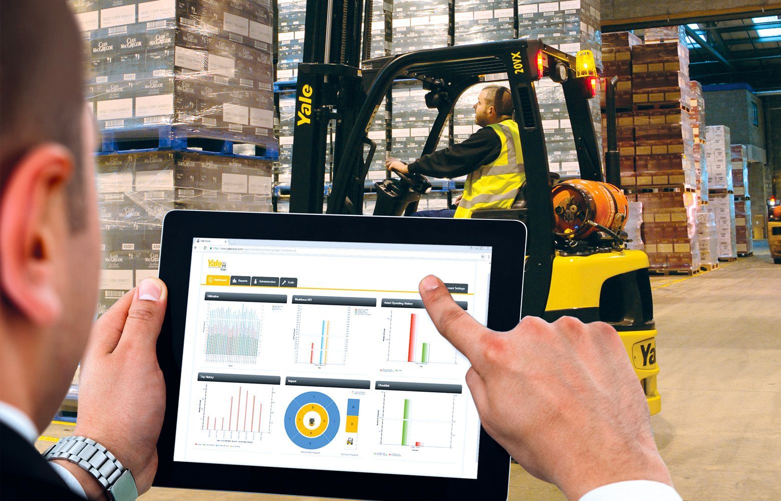 Monitoraggio con Yale Vision